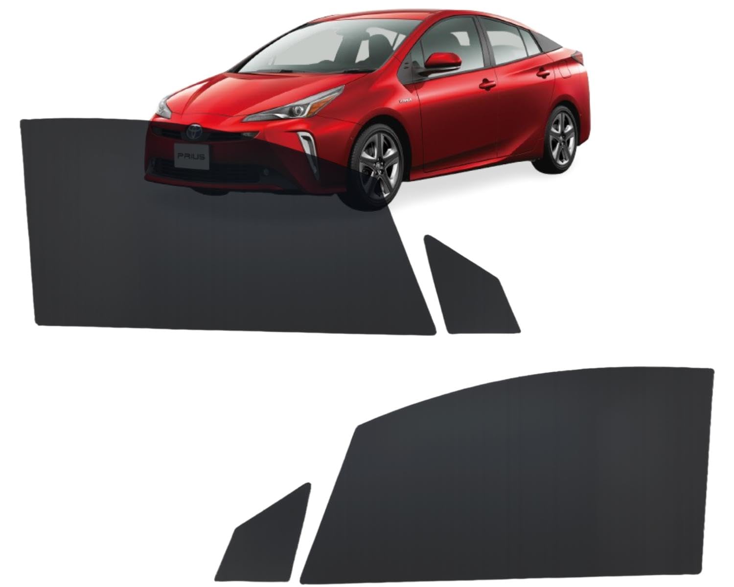 50プリウス前期・後期 静電気で取付 スモークウィンドウフィルム風 サンシェード Amazon.co.jp: MOTOR POWER 脱着可能 スモークフィルム風 サンシェード